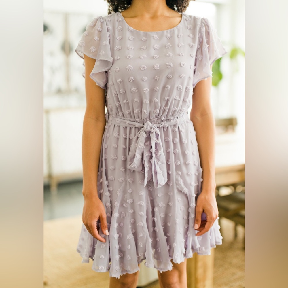 SHE + SKY - Lavender Dress